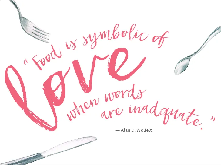 Food is a Symbol of Love